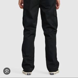 Men's Black RVCA Skater Cargo Pants